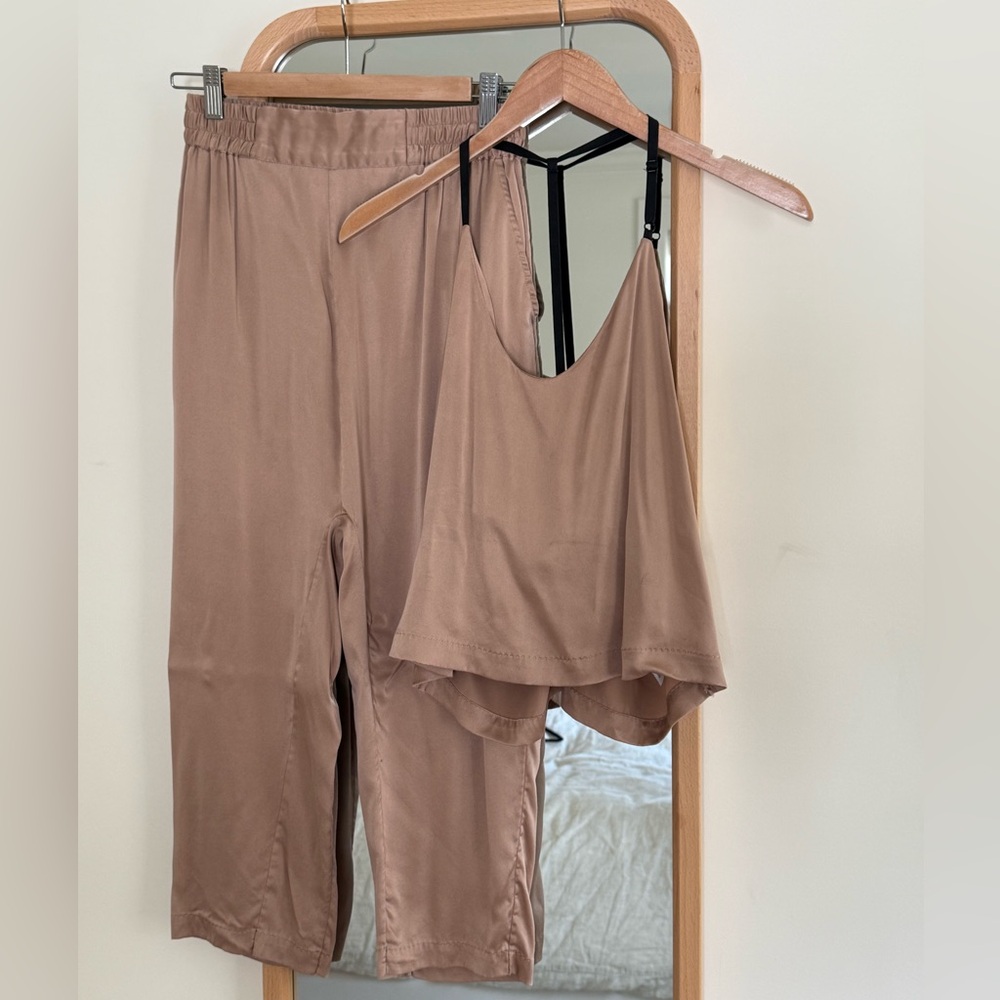 Lunya Washable Silk Cami Pant Set